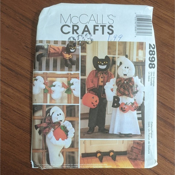 6 NEW McCall's Crafts Patterns Variety - Picture 6 of 7